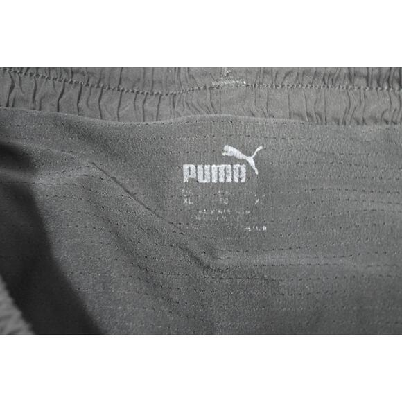 Puma Running Joggers Gym Shorts Lined Black Performance Athletic Mens Sz XL - Picture 4 of 8